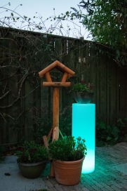 1016 - Led Sokkel Rond - Kunststof - ⌀26 x 73 cm (3)