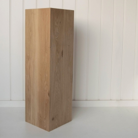 2006 - Eikenhout Zuil - Eiken - 400 x 400 x 700 mm (1)