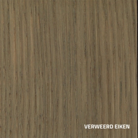 1851 - Plantenstandaard Eiken Fineer - MDF Plantenbak - 25x25x90 (11)