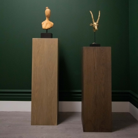 2006 - Eikenhout Zuil - Eiken - 400 x 400 x 700 mm (3)