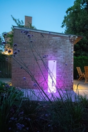 1016 - Led Sokkel Rond - Kunststof - ⌀26 x 73 cm (2)