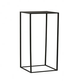 4004 - Sokkel Metaal Vierkant | Zwart RVS - 380 x 380 x 800 mm (3)