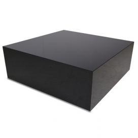 1703 - Salontafel Presso | Zwart Hoogglans - MDF - 1000 x 1000 x 450 mm (2)