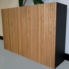 1806 - Plantenbak eiken bekleding - Eiken - 1200 x 300 x 1000 mm (2)